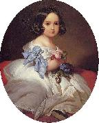 Franz Xaver Winterhalter Princess Charlotte of Belgium oil
